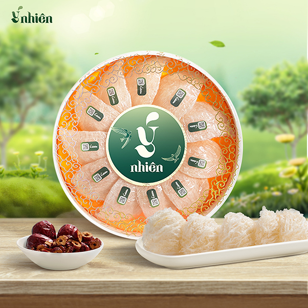Bạch yến đã qua quá trình sơ chế sạch sẽ, giữ trọn dưỡng chất