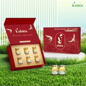 Set 6 hũ yến chưng sẵn 2 gr – Vị sâm đông trùng